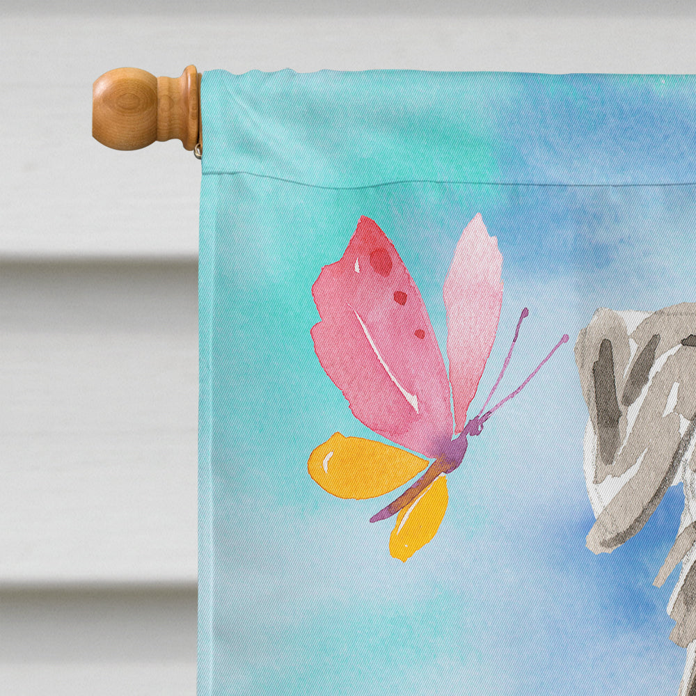 Easter Eggs Schnauzer #1 House Flag 28x40 Porch Sleeve Pole Decorative Outside Yard Banner Artwork Wall Hanging, Polyester