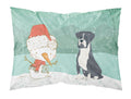 Black Boxer and Snowman Christmas Standard Pillowcase Lightweight Super Soft Easy Care Decorative Artwork Pillowcase, Standard