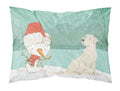 Yellow Labrador Snowman Christmas Standard Pillowcase Lightweight Super Soft Easy Care Decorative Artwork Pillowcase, Standard