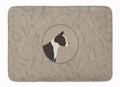 American Staffordshire Terrier In the Kitchen Memory Foam Kitchen Mat Machine Washable Anti-Fatigue Cushion Comfort Bath or Kitchen Rug