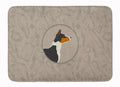 Basenji In the Kitchen Memory Foam Kitchen Mat Machine Washable Anti-Fatigue Cushion Comfort Bath or Kitchen Rug