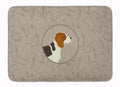 Beagle In the Kitchen Memory Foam Kitchen Mat Machine Washable Anti-Fatigue Cushion Comfort Bath or Kitchen Rug