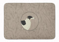 Borzoi In the Kitchen Memory Foam Kitchen Mat Machine Washable Anti-Fatigue Cushion Comfort Bath or Kitchen Rug