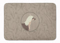 Chinese Crested In the Kitchen Memory Foam Kitchen Mat Machine Washable Anti-Fatigue Cushion Comfort Bath or Kitchen Rug