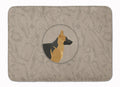 German Shepherd In the Kitchen Memory Foam Kitchen Mat Machine Washable Anti-Fatigue Cushion Comfort Bath or Kitchen Rug