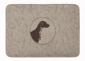 German Shorthaired Pointer In the Kitchen Memory Foam Kitchen Mat Machine Washable Anti-Fatigue Cushion Comfort Bath or Kitchen Rug