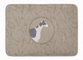 Greyhound In the Kitchen Memory Foam Kitchen Mat Machine Washable Anti-Fatigue Cushion Comfort Bath or Kitchen Rug
