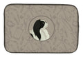 Japanese Chin In the Kitchen Dish Drying Mat Absorbent Dish Drying Mat Pad for Kitchen Counter Dish Drainer Mat for Countertop, 14 x 21", Multicolor