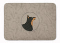 Lancashire Terrier In the Kitchen Memory Foam Kitchen Mat Machine Washable Anti-Fatigue Cushion Comfort Bath or Kitchen Rug