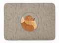 Pomeranian In the Kitchen Memory Foam Kitchen Mat Machine Washable Anti-Fatigue Cushion Comfort Bath or Kitchen Rug