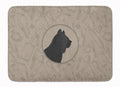 Skye Terrier In the Kitchen Memory Foam Kitchen Mat Machine Washable Anti-Fatigue Cushion Comfort Bath or Kitchen Rug