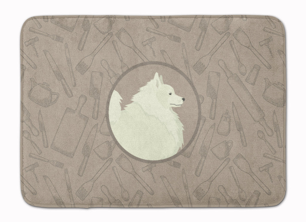 Spitz In the Kitchen Memory Foam Kitchen Mat Machine Washable Anti-Fatigue Cushion Comfort Bath or Kitchen Rug