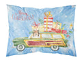 Merry Christmas Sheltie Standard Pillowcase Lightweight Super Soft Easy Care Decorative Artwork Pillowcase, Standard