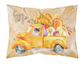 Fall Harvest Long Haired Chihuahua Standard Pillowcase Lightweight Super Soft Easy Care Decorative Artwork Pillowcase, Standard
