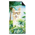 White Collie Premium Beach Towel Oversized Towel Beach Blanket, Pool, Beach Essentials, Yoga, Premium Bath Towel, Quick Dry Plush