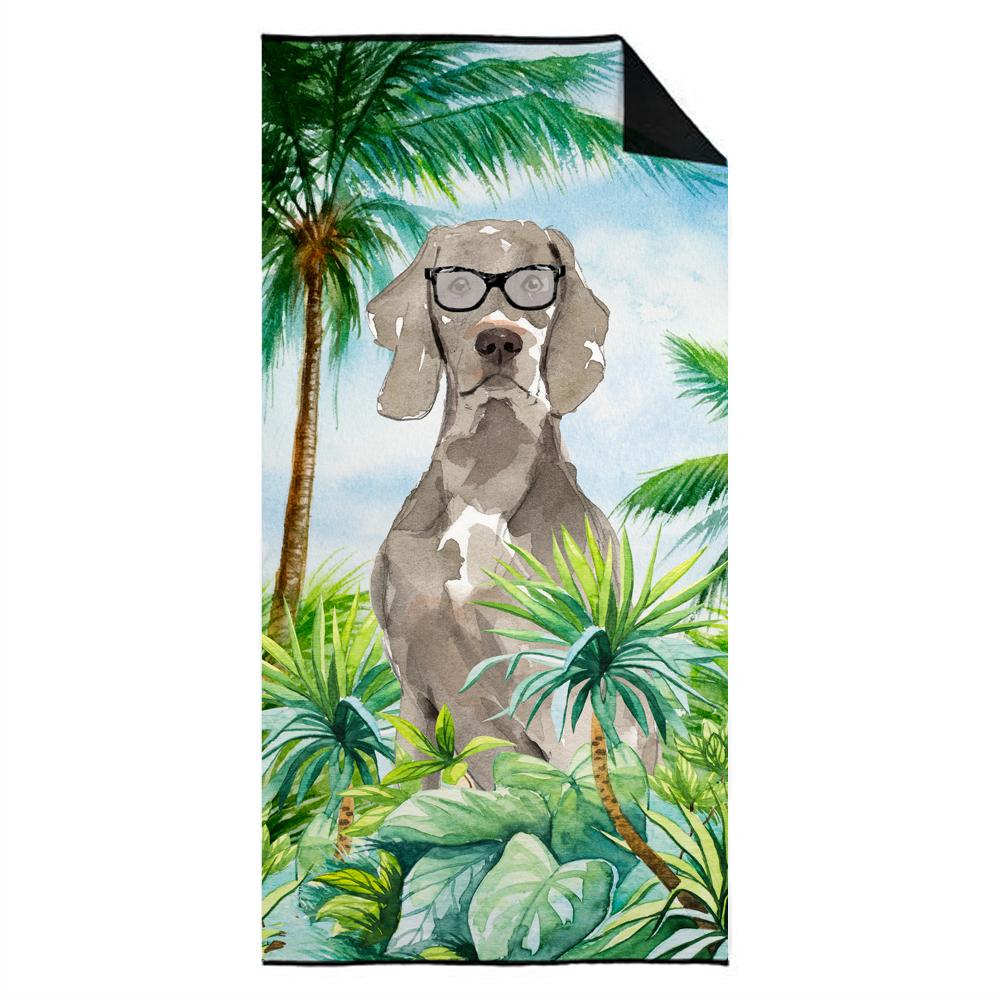 Weimaraner Premium Beach Towel Oversized Towel Beach Blanket, Pool, Beach Essentials, Yoga, Premium Bath Towel, Quick Dry Plush