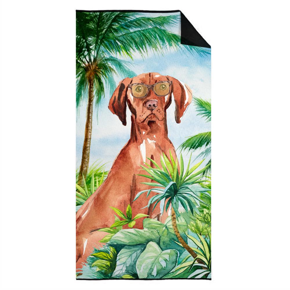 Vizsla Premium Beach Towel Oversized Towel Beach Blanket, Pool, Beach Essentials, Yoga, Premium Bath Towel, Quick Dry Plush
