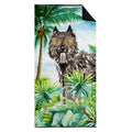 Bouvier des Flandres Premium Beach Towel Oversized Towel Beach Blanket, Pool, Beach Essentials, Yoga, Premium Bath Towel, Quick Dry Plush