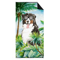 Bernese Mountain Dog Premium Beach Towel Oversized Towel Beach Blanket, Pool, Beach Essentials, Yoga, Premium Bath Towel, Quick Dry Plush