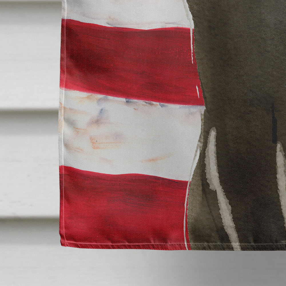 Bombay American Flag House Flag 28x40 Porch Sleeve Pole Decorative Outside Yard Banner Artwork Wall Hanging, Polyester
