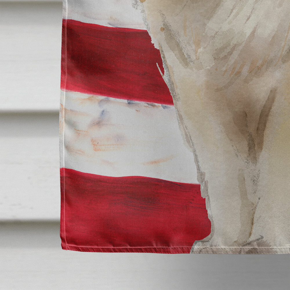 Ragdoll American Flag House Flag 28x40 Porch Sleeve Pole Decorative Outside Yard Banner Artwork Wall Hanging, Polyester
