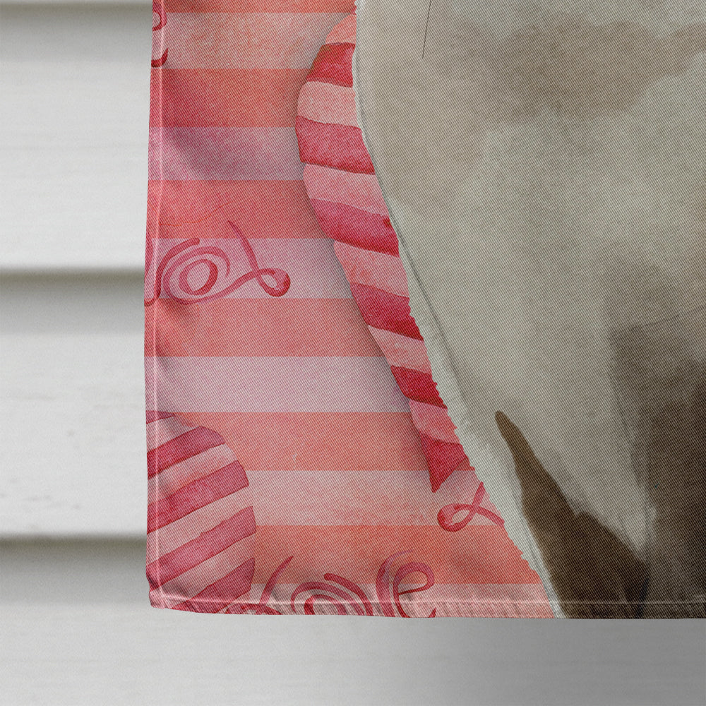 Siamese Cat Love House Flag 28x40 Porch Sleeve Pole Decorative Outside Yard Banner Artwork Wall Hanging, Polyester