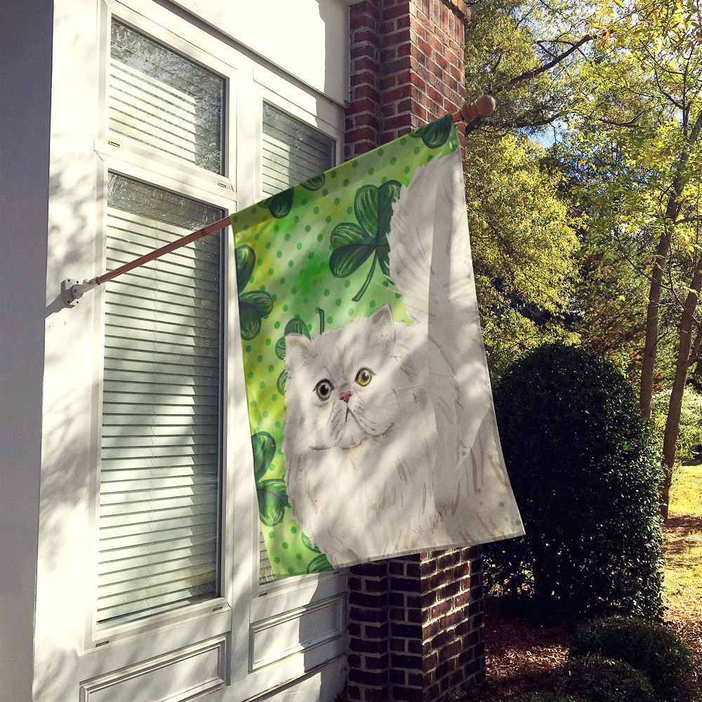 Persian Shamrock House Flag 28x40 Porch Sleeve Pole Decorative Outside Yard Banner Artwork Wall Hanging, Polyester