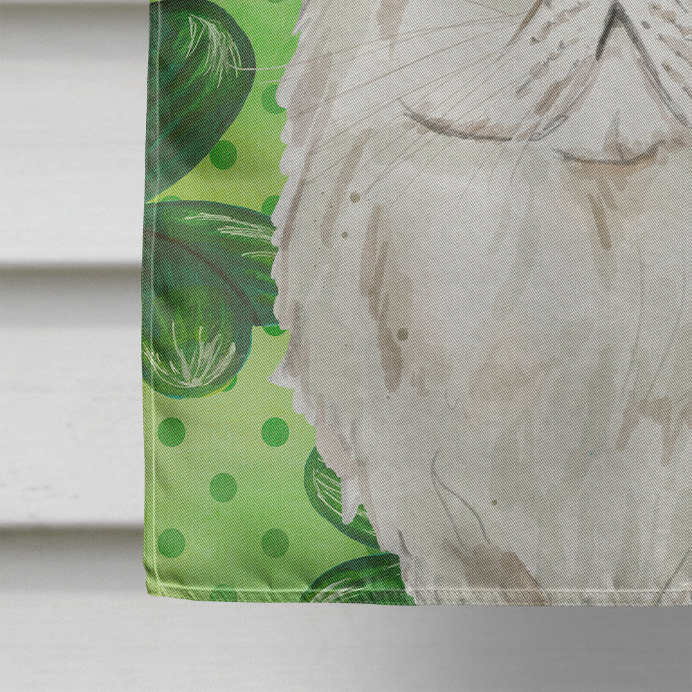 Persian Shamrock House Flag 28x40 Porch Sleeve Pole Decorative Outside Yard Banner Artwork Wall Hanging, Polyester