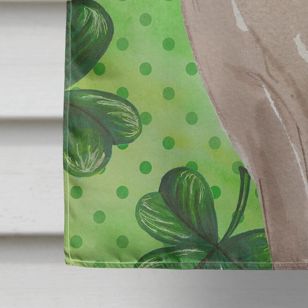 Tonkinese Shamrock House Flag 28x40 Porch Sleeve Pole Decorative Outside Yard Banner Artwork Wall Hanging, Polyester