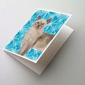 Tonkinese Winter Snowflake Greeting Cards Pack of 8 Blank Cards with Envelopes Whimsical A7 Size 5x7