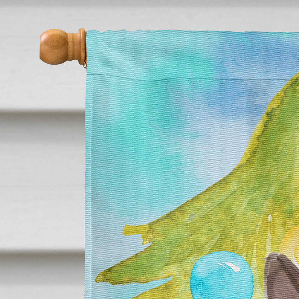 Tonkinese Christmas Presents House Flag 28x40 Porch Sleeve Pole Decorative Outside Yard Banner Artwork Wall Hanging, Polyester