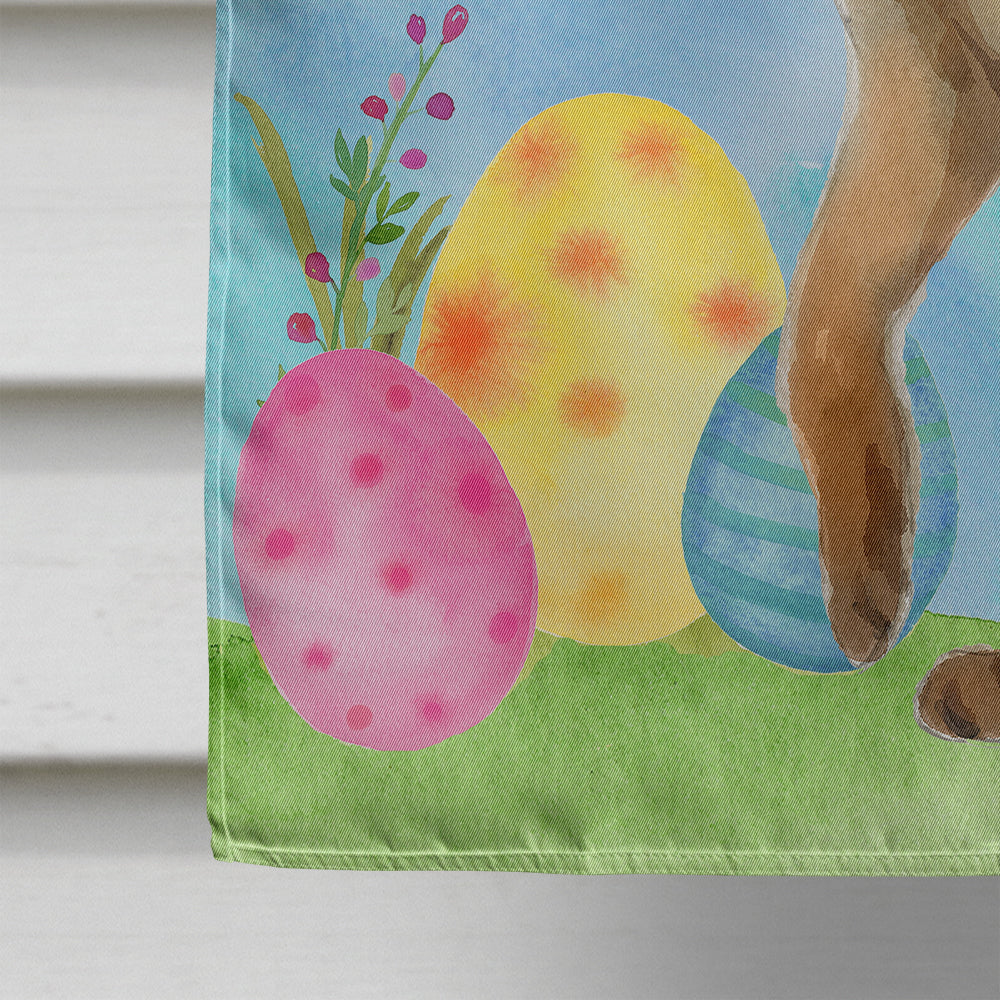 Abyssinian Easter Eggs House Flag 28x40 Porch Sleeve Pole Decorative Outside Yard Banner Artwork Wall Hanging, Polyester