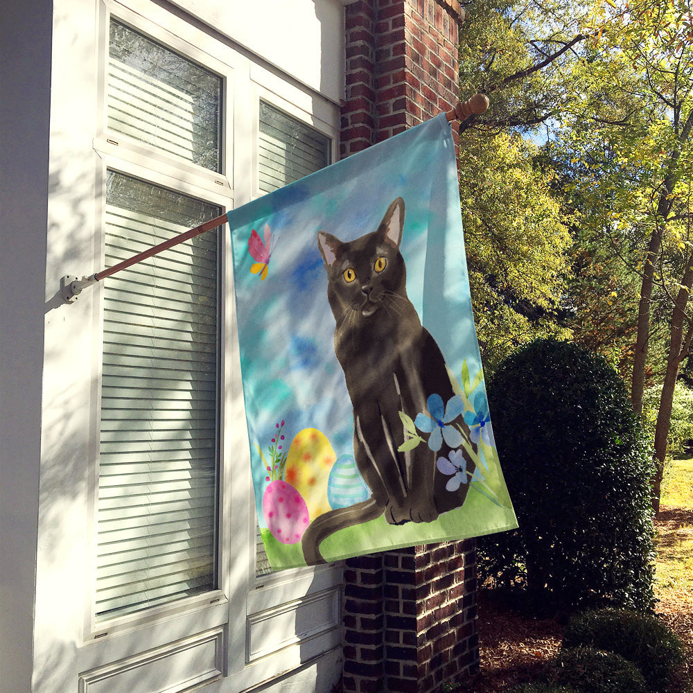 Bombay Easter Eggs House Flag 28x40 Porch Sleeve Pole Decorative Outside Yard Banner Artwork Wall Hanging, Polyester