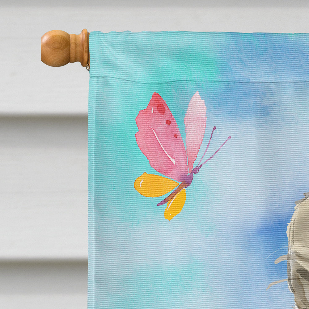 Maine Coon Easter Eggs House Flag 28x40 Porch Sleeve Pole Decorative Outside Yard Banner Artwork Wall Hanging, Polyester