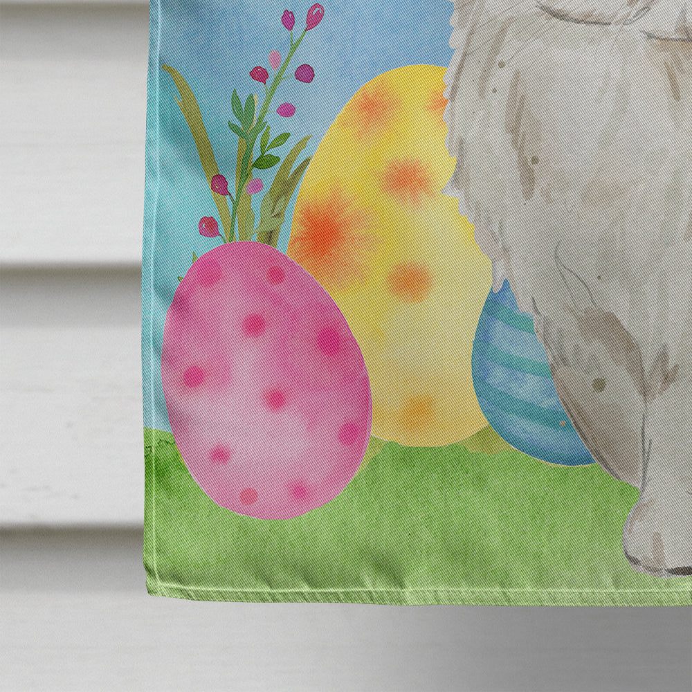 Persian Easter Eggs House Flag 28x40 Porch Sleeve Pole Decorative Outside Yard Banner Artwork Wall Hanging, Polyester