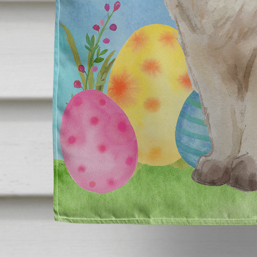 Ragdoll Easter Eggs House Flag 28x40 Porch Sleeve Pole Decorative Outside Yard Banner Artwork Wall Hanging, Polyester