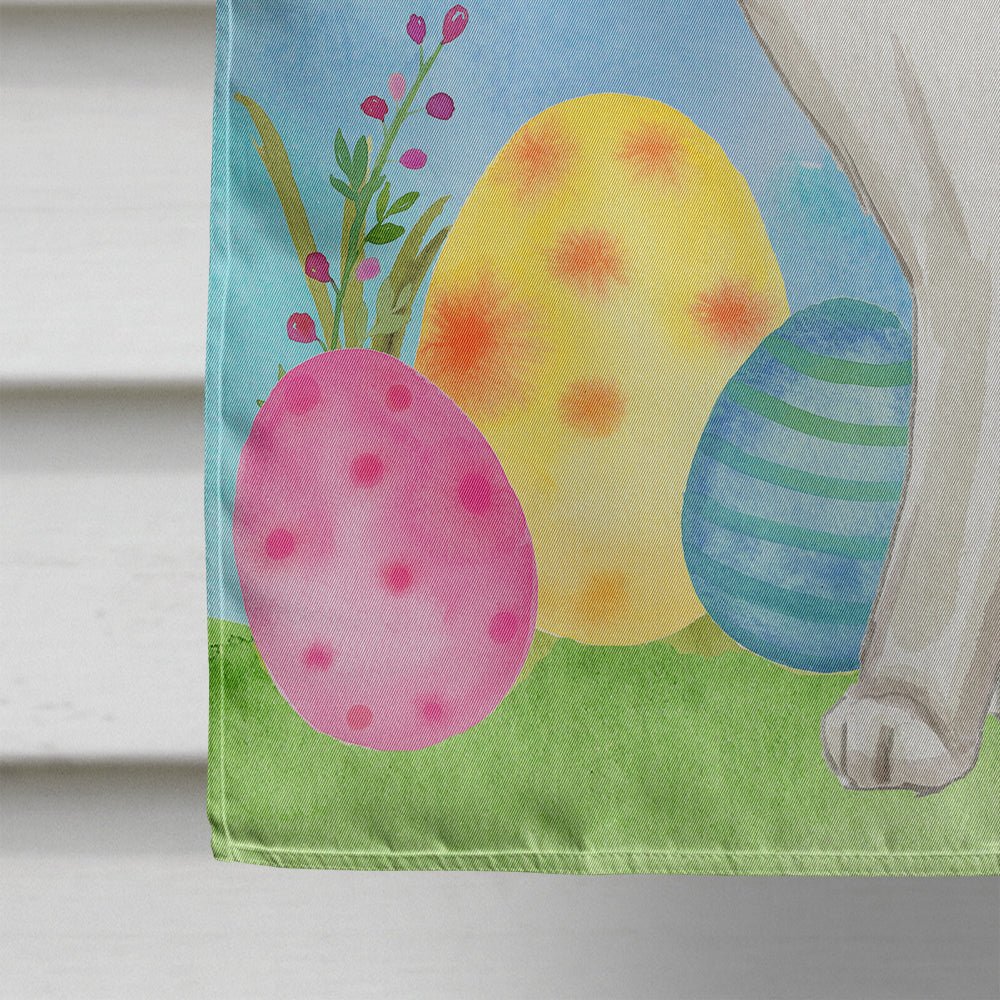 Scottish Fold Easter Eggs House Flag 28x40 Porch Sleeve Pole Decorative Outside Yard Banner Artwork Wall Hanging, Polyester