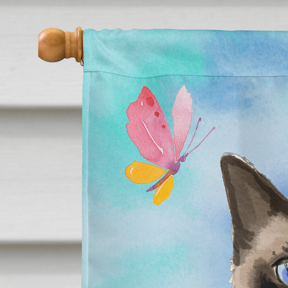 Siamese Easter Eggs House Flag 28x40 Porch Sleeve Pole Decorative Outside Yard Banner Artwork Wall Hanging, Polyester