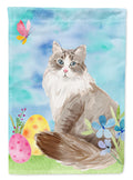 Siberian Easter Eggs House Flag 28x40 Porch Sleeve Pole Decorative Outside Yard Banner Artwork Wall Hanging, Polyester