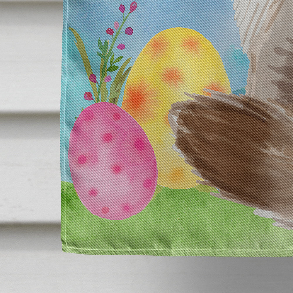 Siberian Easter Eggs House Flag 28x40 Porch Sleeve Pole Decorative Outside Yard Banner Artwork Wall Hanging, Polyester