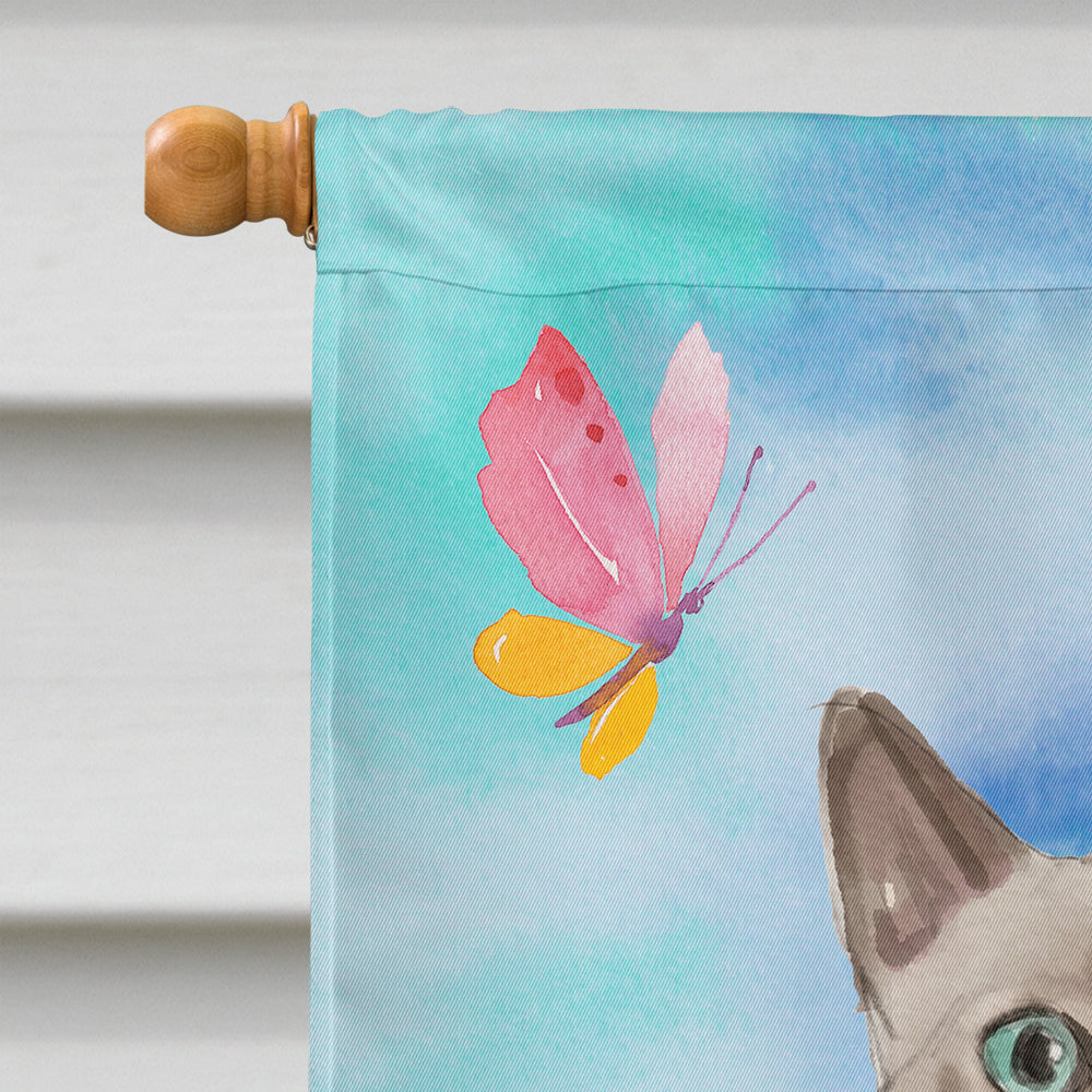 Tonkinese Easter Eggs House Flag 28x40 Porch Sleeve Pole Decorative Outside Yard Banner Artwork Wall Hanging, Polyester