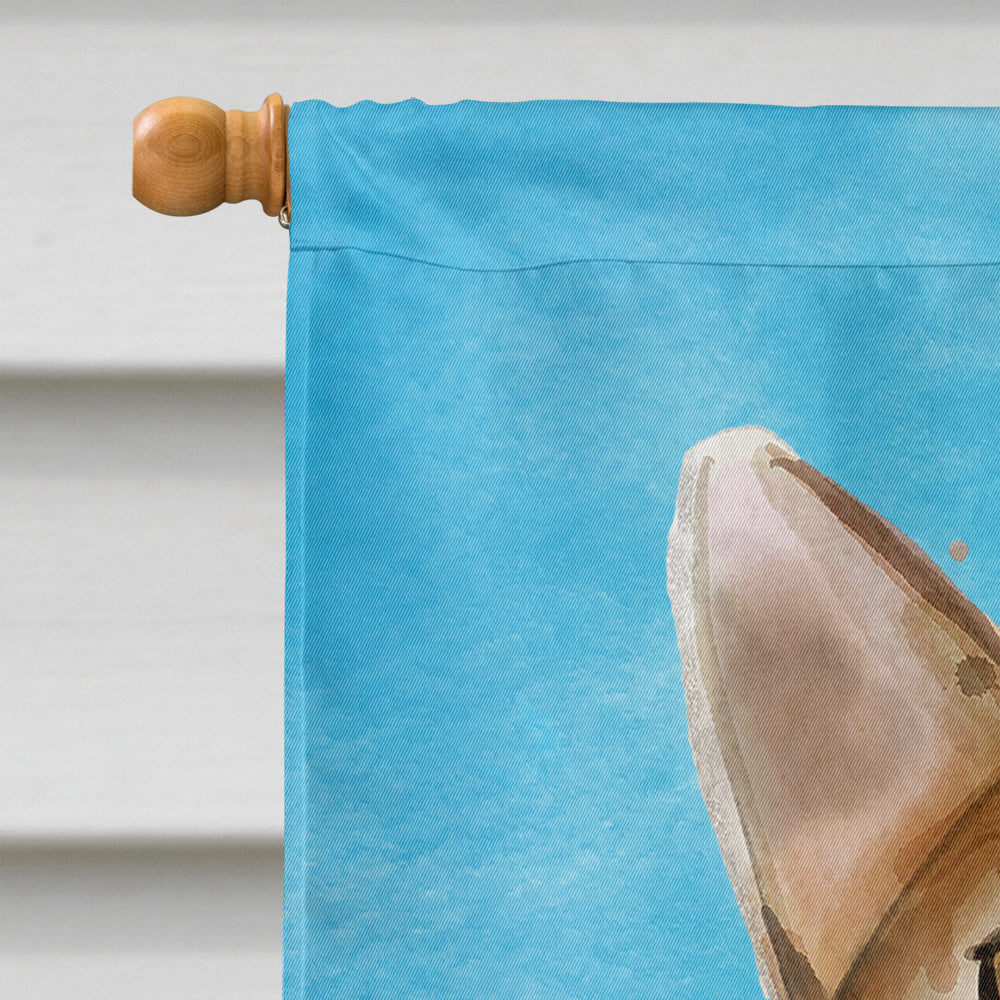 Abyssinian in Sunflowers House Flag 28x40 Porch Sleeve Pole Decorative Outside Yard Banner Artwork Wall Hanging, Polyester