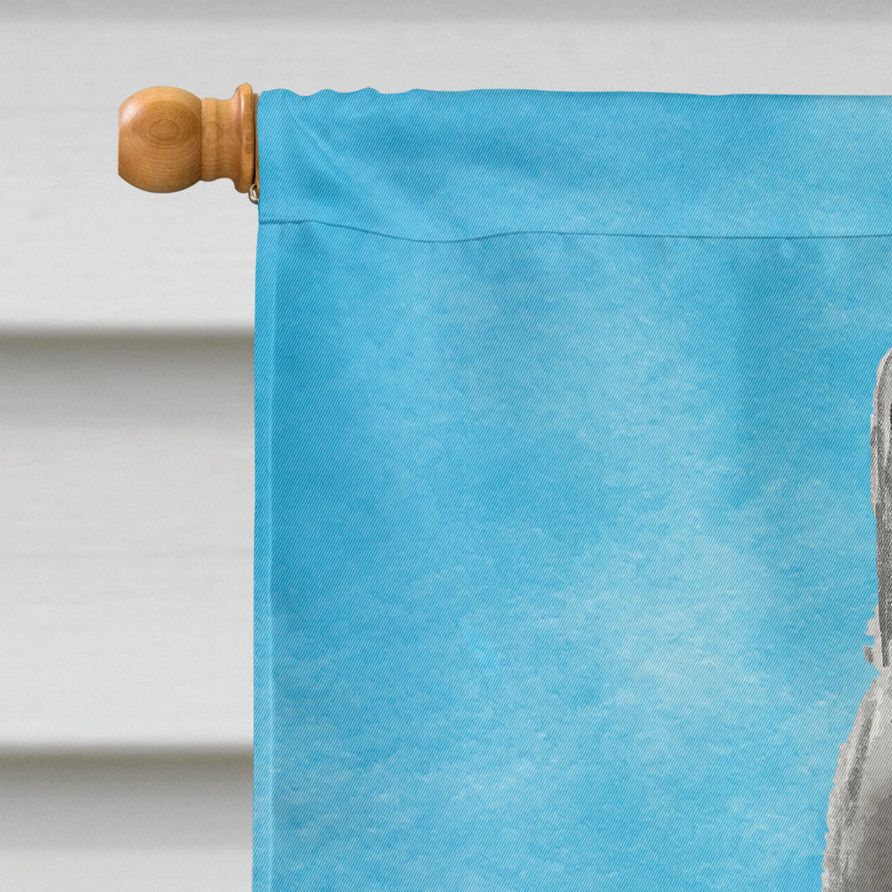 British Shorthair in Sunflowers House Flag 28x40 Porch Sleeve Pole Decorative Outside Yard Banner Artwork Wall Hanging, Polyester