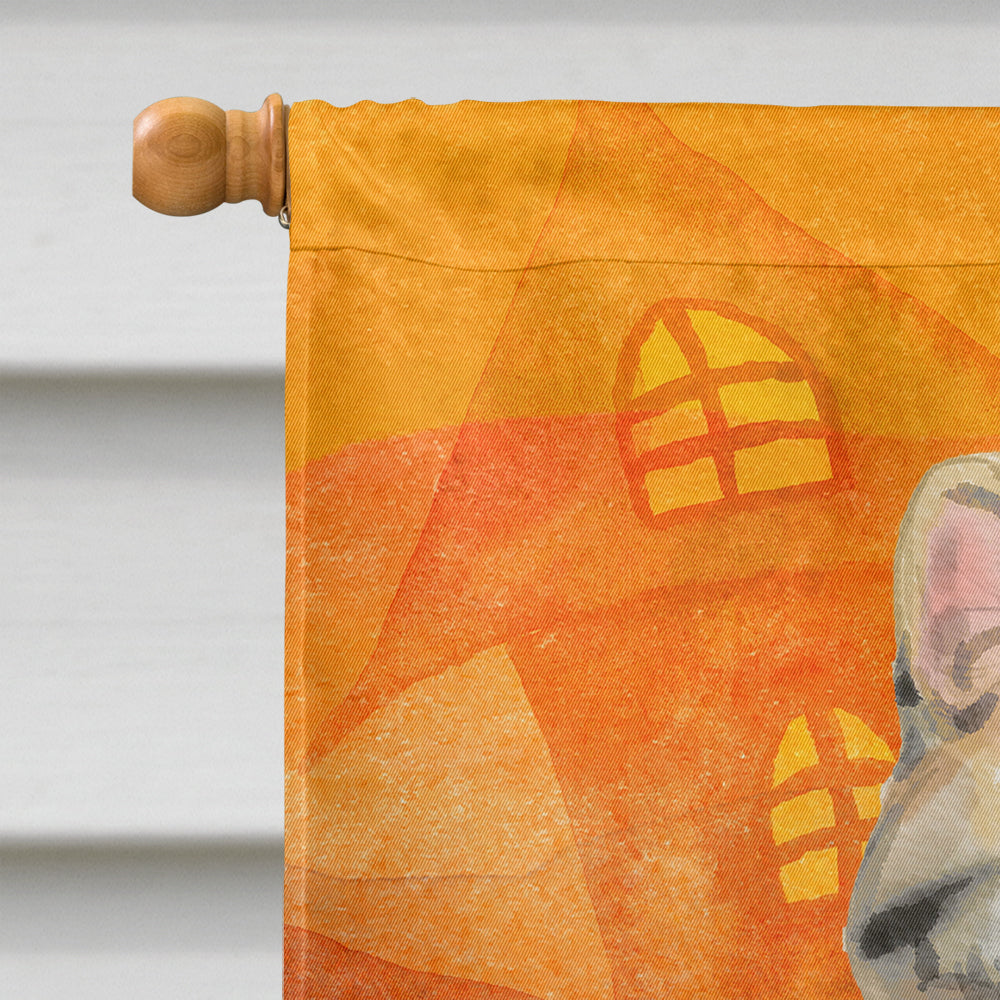 American Shorthair Brown Tabby Halloween House Flag 28x40 Porch Sleeve Pole Decorative Outside Yard Banner Artwork Wall Hanging, Polyester