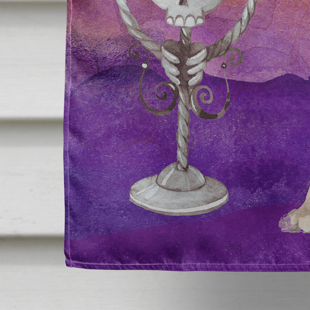 Halloween Great Dane House Flag 28x40 Porch Sleeve Pole Decorative Outside Yard Banner Artwork Wall Hanging, Polyester
