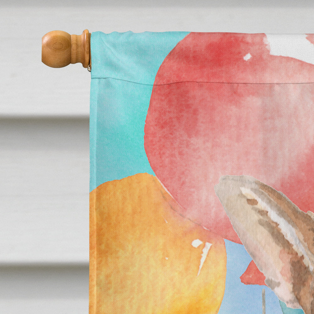 Happy Birthday Chihuahua House Flag 28x40 Porch Sleeve Pole Decorative Outside Yard Banner Artwork Wall Hanging, Polyester