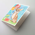Happy Birthday Chihuahua Greeting Cards Pack of 8 Blank Cards with Envelopes Whimsical A7 Size 5x7