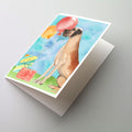 Happy Birthday Great Dane Greeting Cards Pack of 8 Blank Cards with Envelopes Whimsical A7 Size 5x7