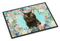 Bombay Spring Flowers Doormat Indoor Outdoor 18H X 27W Front Door Mat Rugs for Entryway, Non Slip Washable