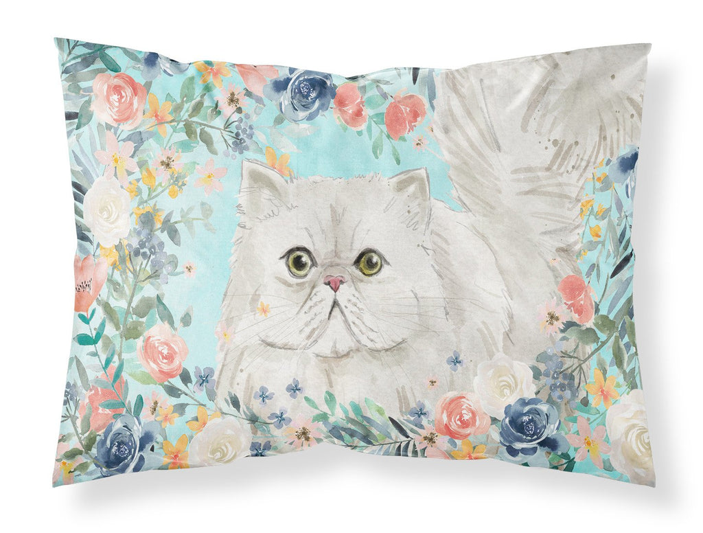 Persian Spring Flowers Standard Pillowcase Lightweight Super Soft Easy Care Decorative Artwork Pillowcase, Standard